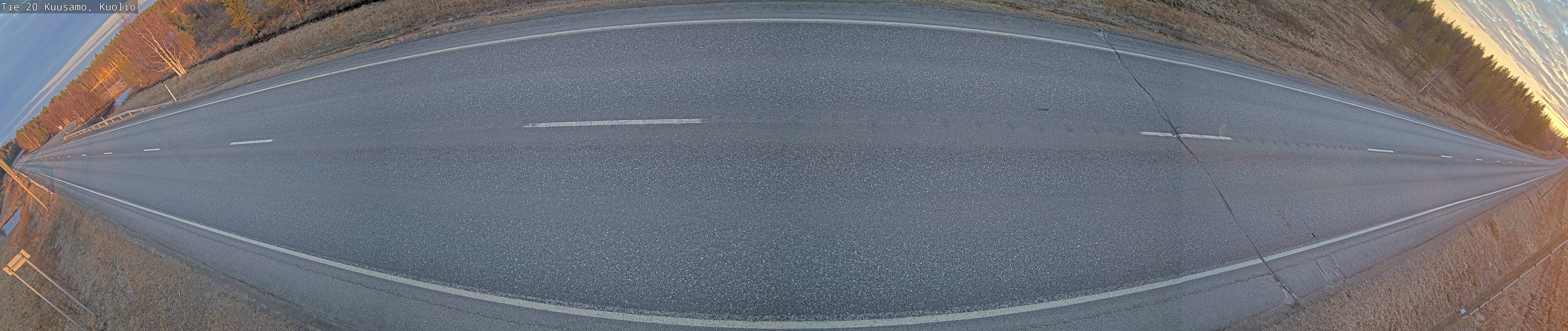 Weather Camera Image Väg 20 Kuusamo, Kuolio, Kuusamo, Pohjois-Pohjanmaa