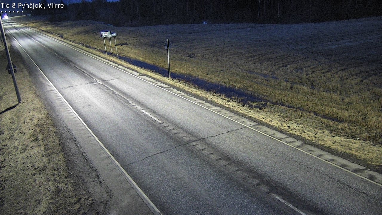 Kelikamerat Kuva Tie 8 Pyhäjoki, Viirre, Pyhäjoki, Pohjois-Pohjanmaa