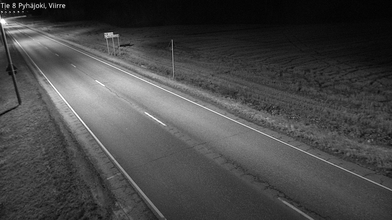 Kelikamerat Kuva Tie 8 Pyhäjoki, Viirre, Pyhäjoki, Pohjois-Pohjanmaa