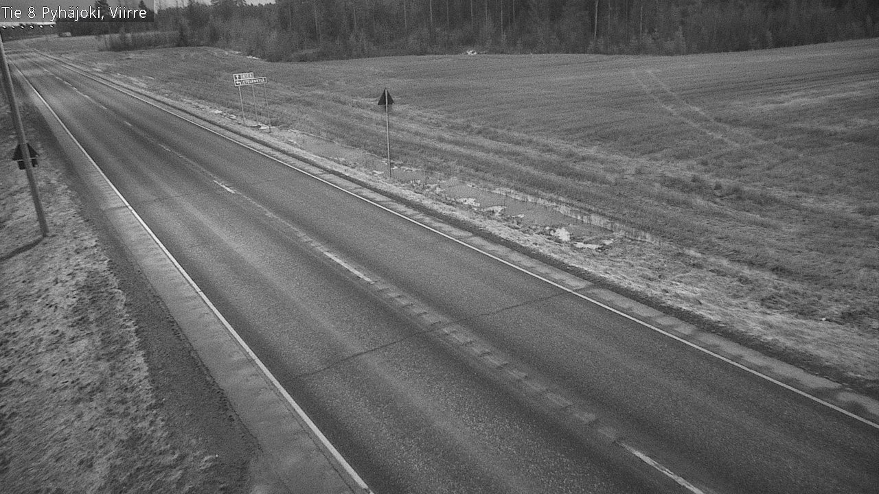 Kelikamerat Kuva Tie 8 Pyhäjoki, Viirre, Pyhäjoki, Pohjois-Pohjanmaa