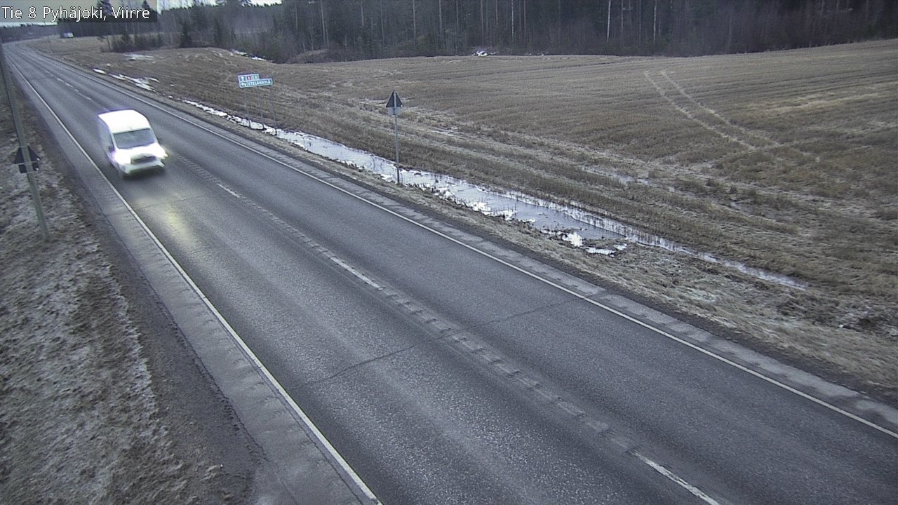 Kelikamerat Kuva Tie 8 Pyhäjoki, Viirre, Pyhäjoki, Pohjois-Pohjanmaa