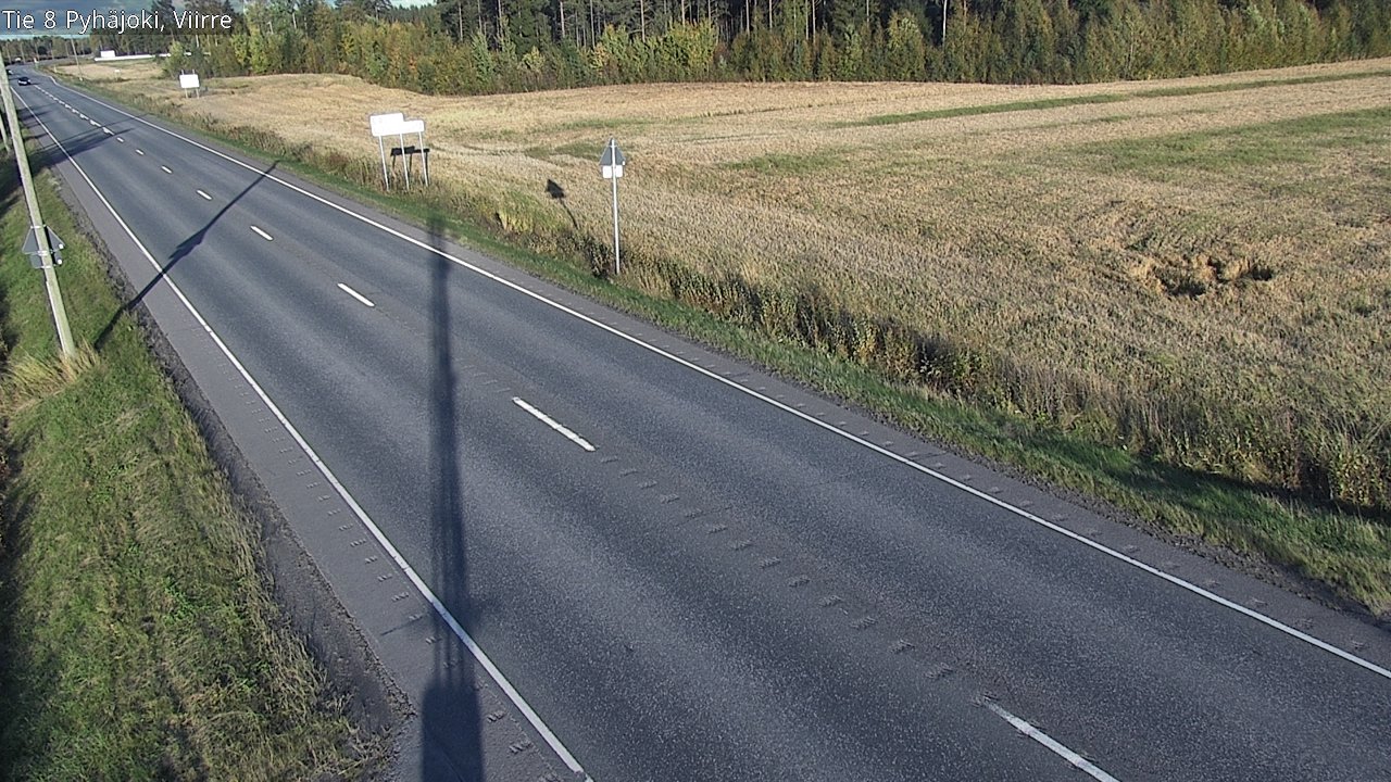 Kelikamerat Kuva Tie 8 Pyhäjoki, Viirre, Pyhäjoki, Pohjois-Pohjanmaa
