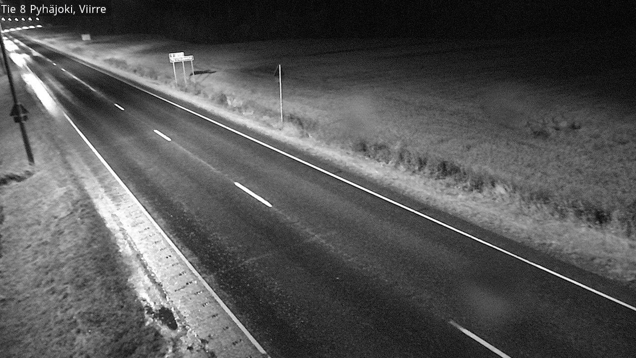 Kelikamerat Kuva Tie 8 Pyhäjoki, Viirre, Pyhäjoki, Pohjois-Pohjanmaa