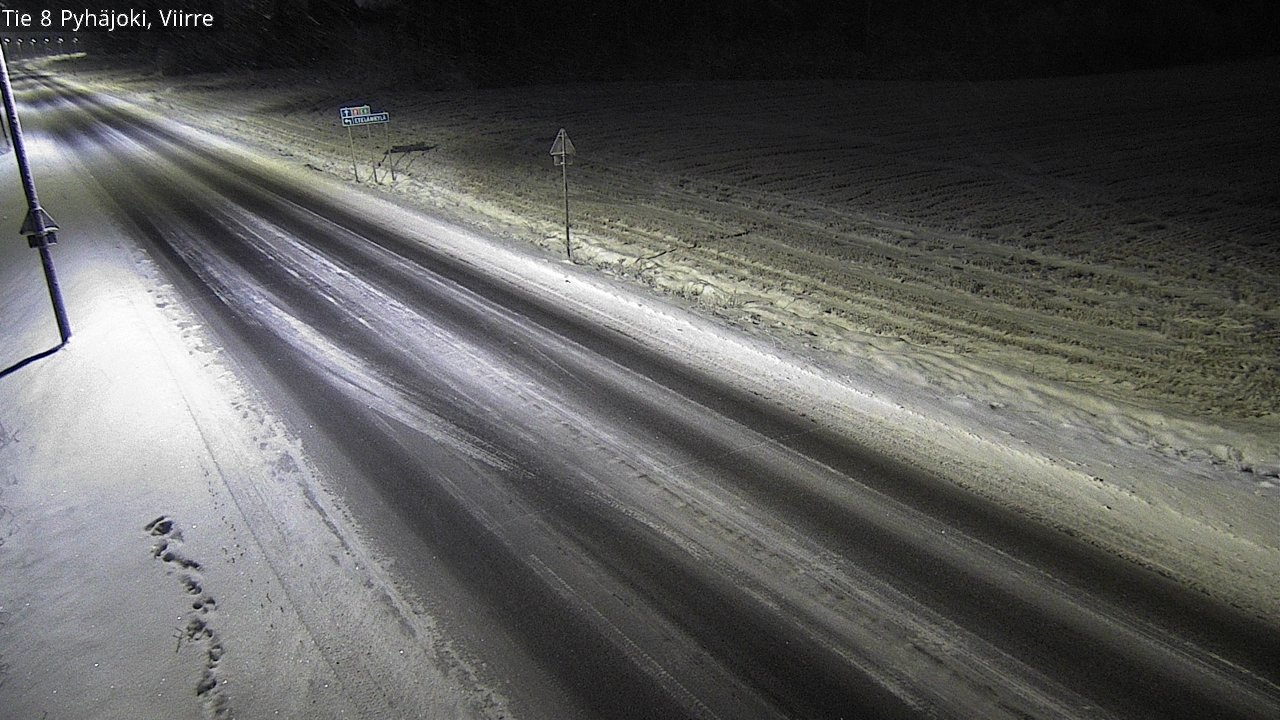 Kelikamerat Kuva Tie 8 Pyhäjoki, Viirre, Pyhäjoki, Pohjois-Pohjanmaa