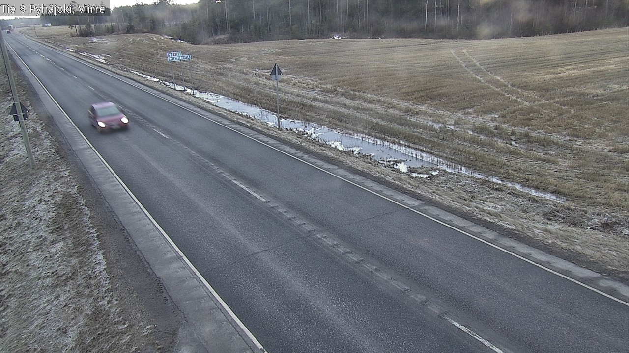 Kelikamerat Kuva Tie 8 Pyhäjoki, Viirre, Pyhäjoki, Pohjois-Pohjanmaa