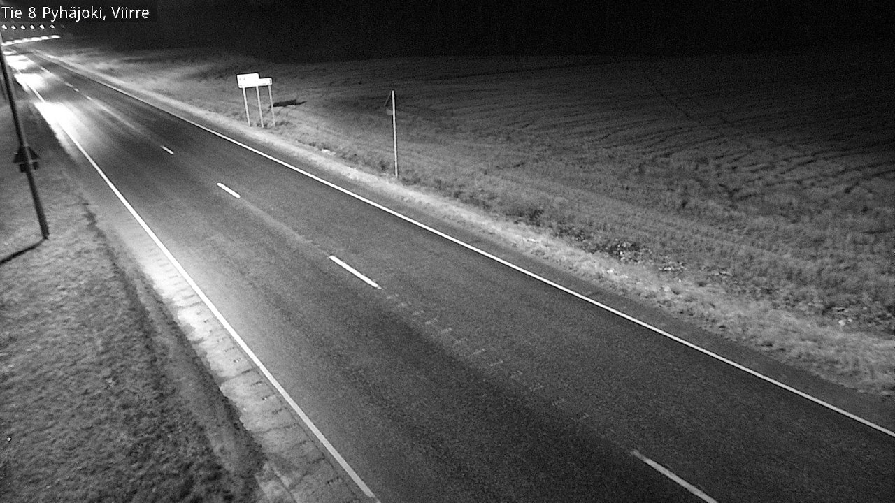 Kelikamerat Kuva Tie 8 Pyhäjoki, Viirre, Pyhäjoki, Pohjois-Pohjanmaa