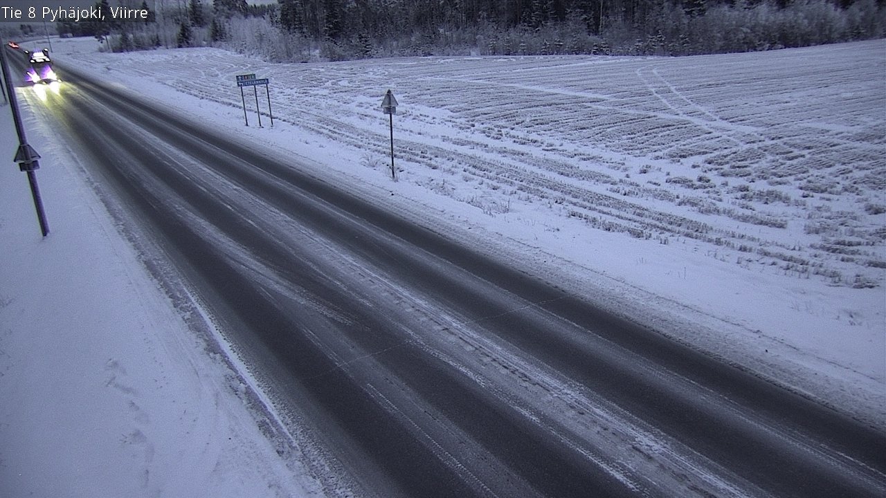 Kelikamerat Kuva Tie 8 Pyhäjoki, Viirre, Pyhäjoki, Pohjois-Pohjanmaa