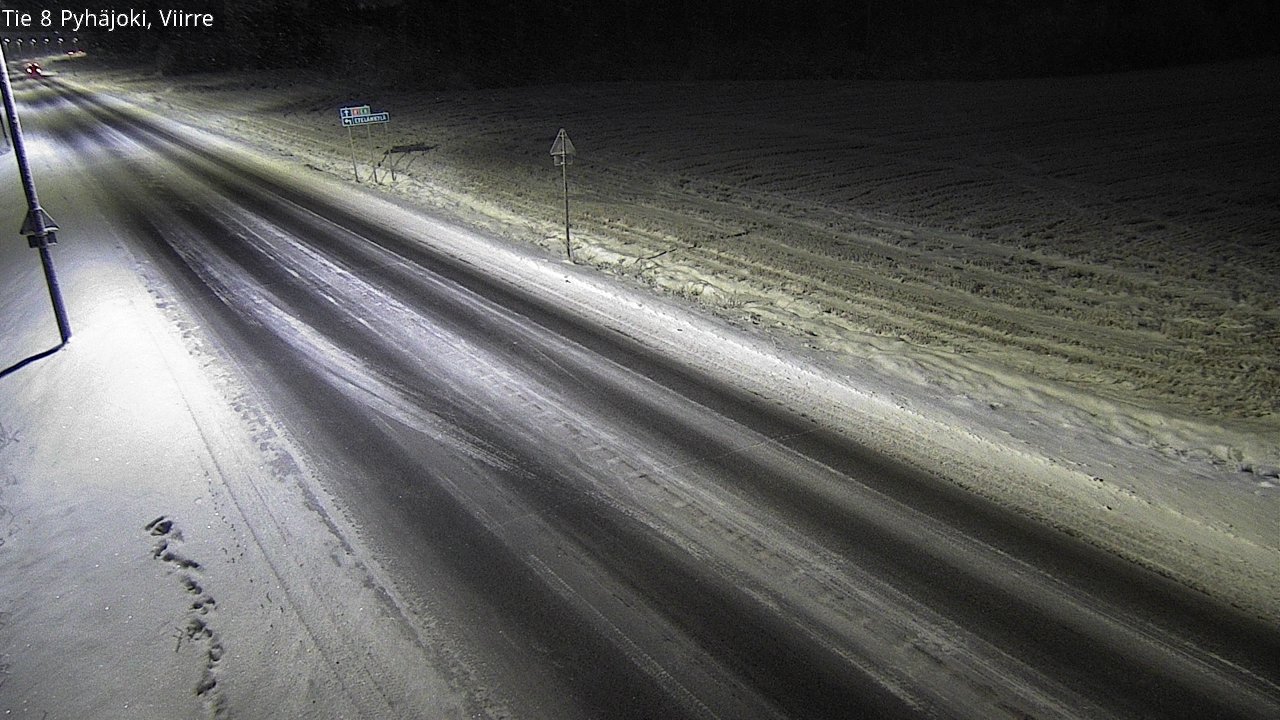 Kelikamerat Kuva Tie 8 Pyhäjoki, Viirre, Pyhäjoki, Pohjois-Pohjanmaa