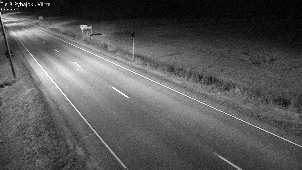 Kelikamerat Kuva Tie 8 Pyhäjoki, Viirre, Pyhäjoki, Pohjois-Pohjanmaa