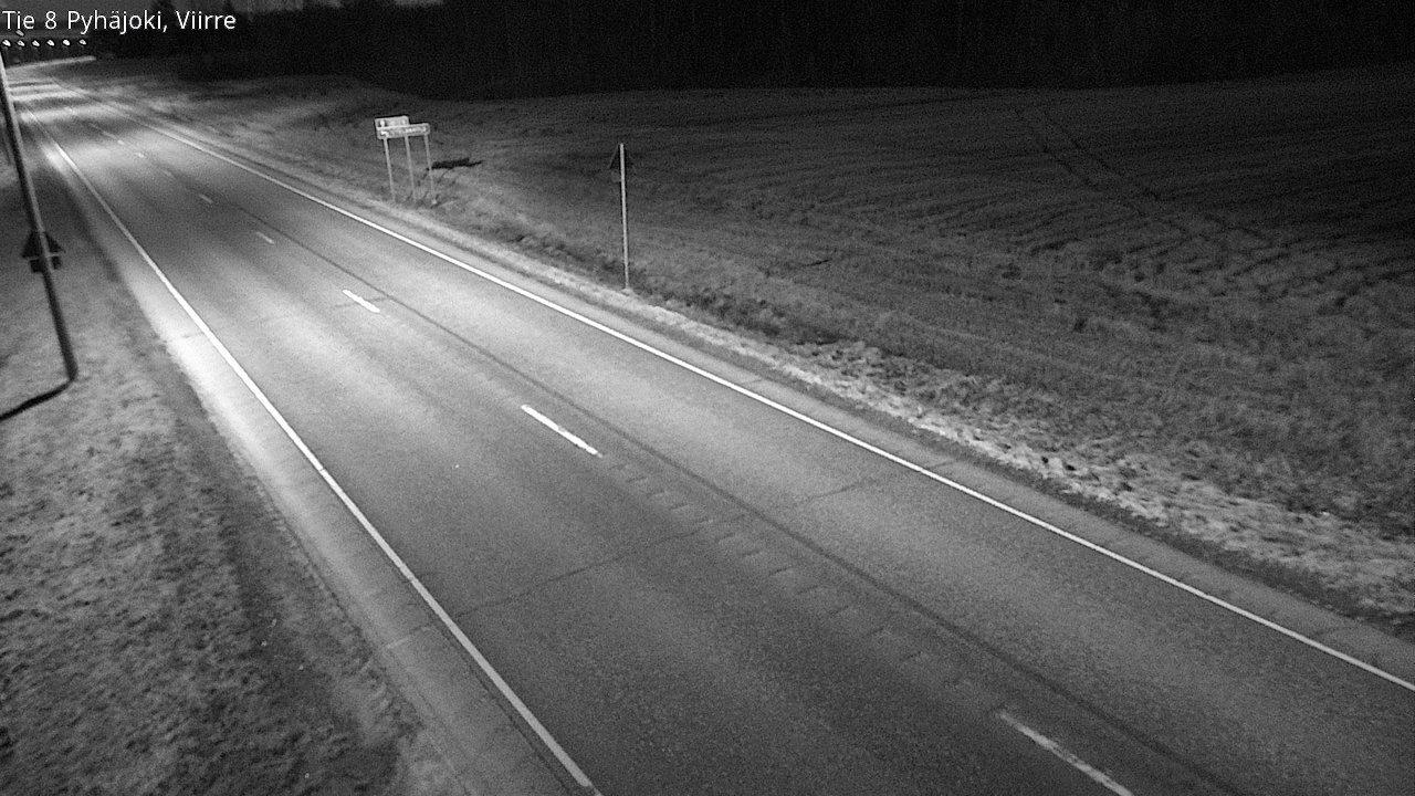 Kelikamerat Kuva Tie 8 Pyhäjoki, Viirre, Pyhäjoki, Pohjois-Pohjanmaa