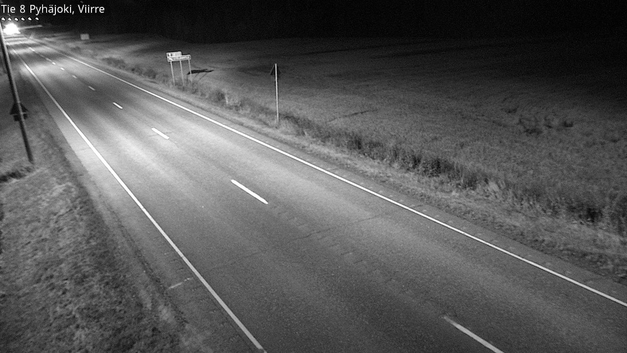 Kelikamerat Kuva Tie 8 Pyhäjoki, Viirre, Pyhäjoki, Pohjois-Pohjanmaa