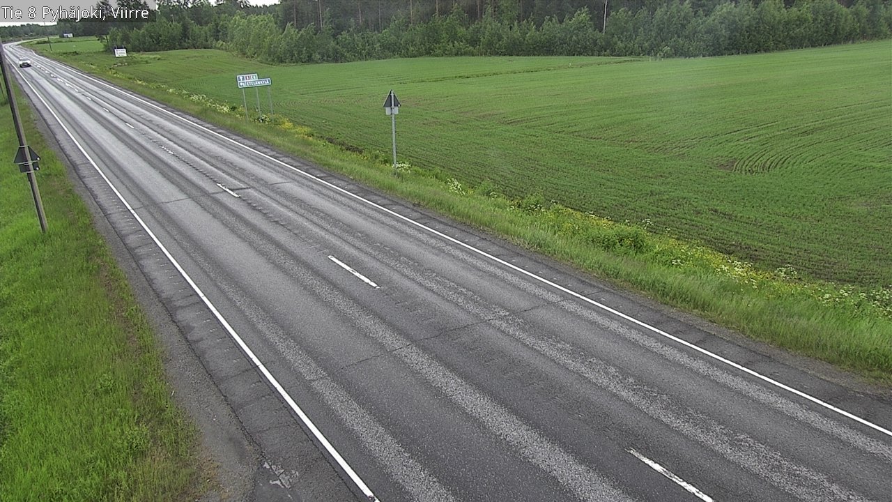 Kelikamerat Kuva Tie 8 Pyhäjoki, Viirre, Pyhäjoki, Pohjois-Pohjanmaa
