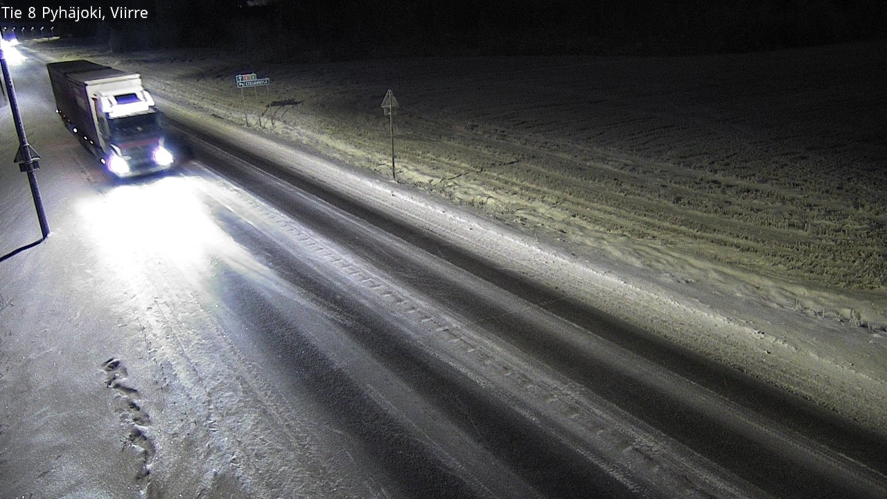 Kelikamerat Kuva Tie 8 Pyhäjoki, Viirre, Pyhäjoki, Pohjois-Pohjanmaa