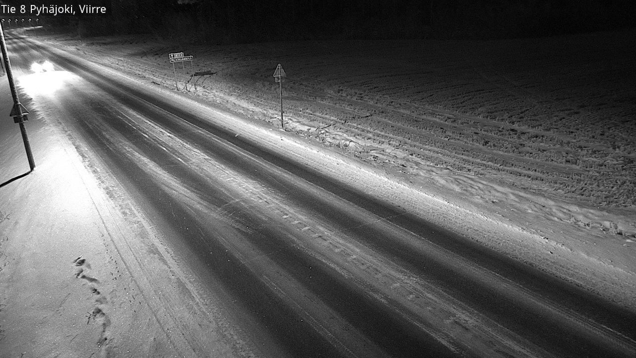 Kelikamerat Kuva Tie 8 Pyhäjoki, Viirre, Pyhäjoki, Pohjois-Pohjanmaa