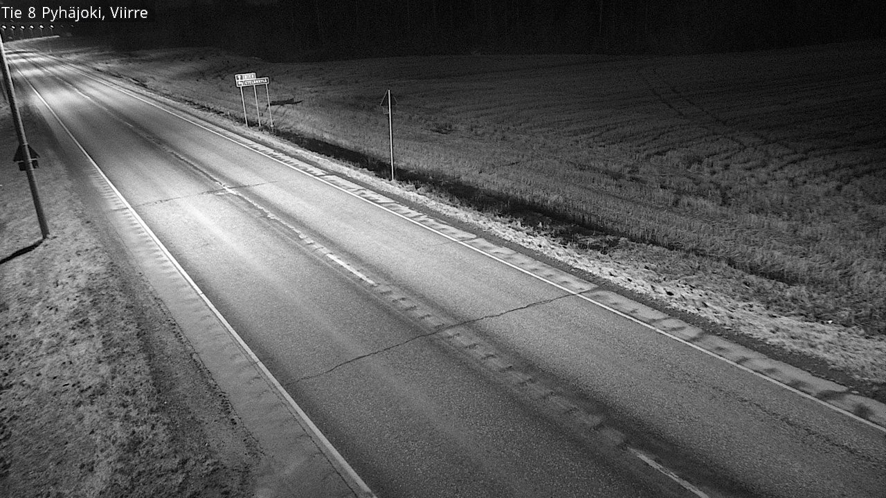 Kelikamerat Kuva Tie 8 Pyhäjoki, Viirre, Pyhäjoki, Pohjois-Pohjanmaa