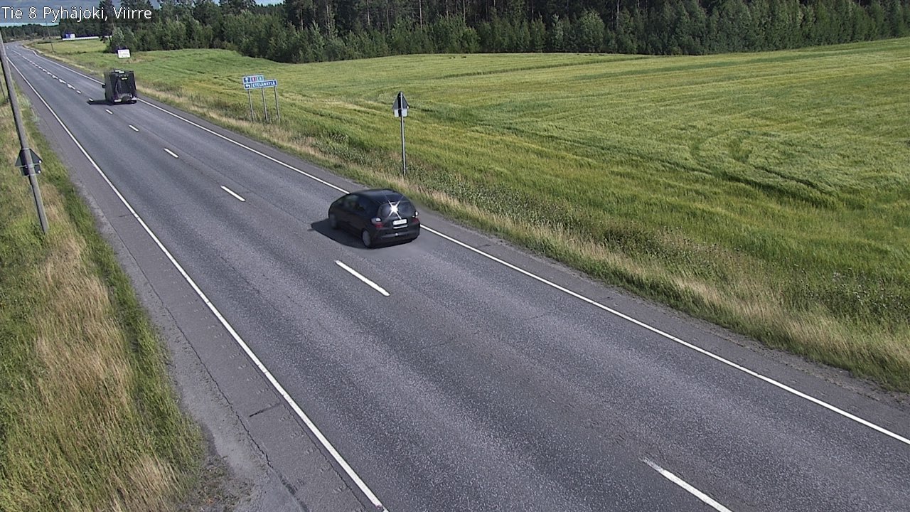 Kelikamerat Kuva Tie 8 Pyhäjoki, Viirre, Pyhäjoki, Pohjois-Pohjanmaa