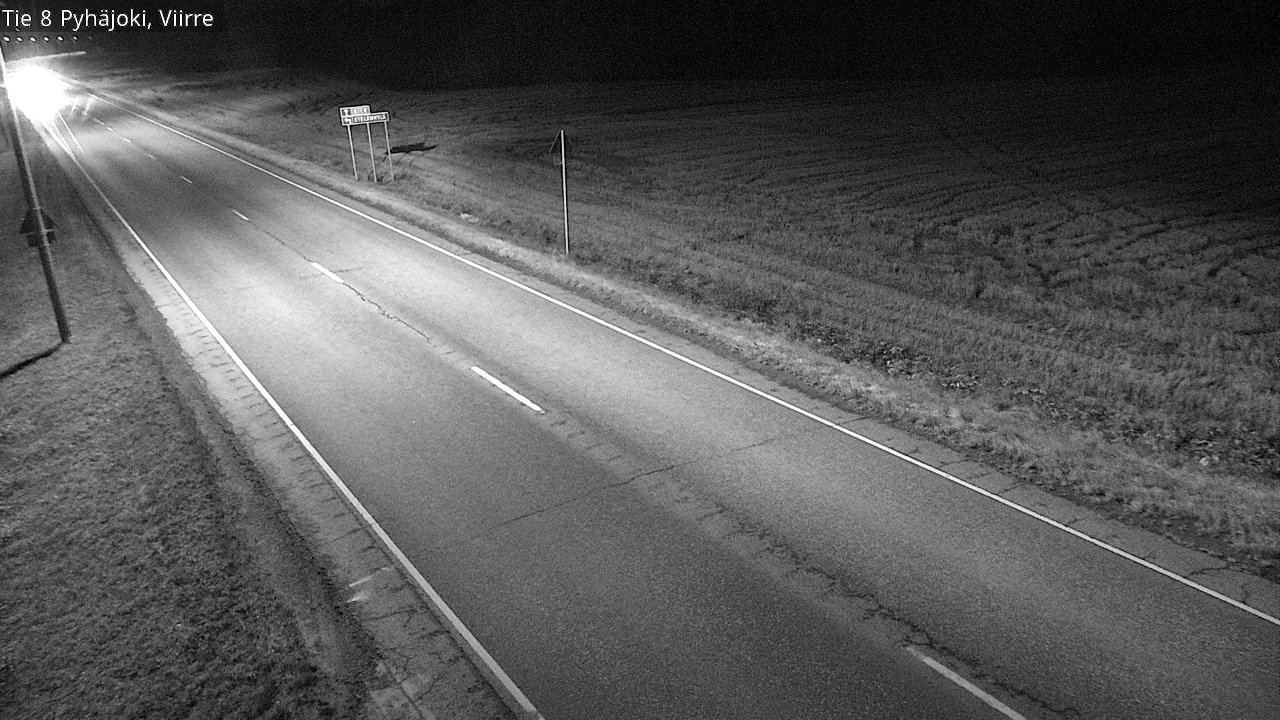 Kelikamerat Kuva Tie 8 Pyhäjoki, Viirre, Pyhäjoki, Pohjois-Pohjanmaa