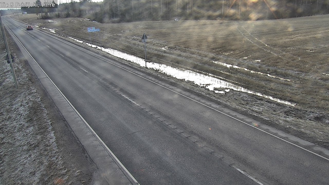 Kelikamerat Kuva Tie 8 Pyhäjoki, Viirre, Pyhäjoki, Pohjois-Pohjanmaa