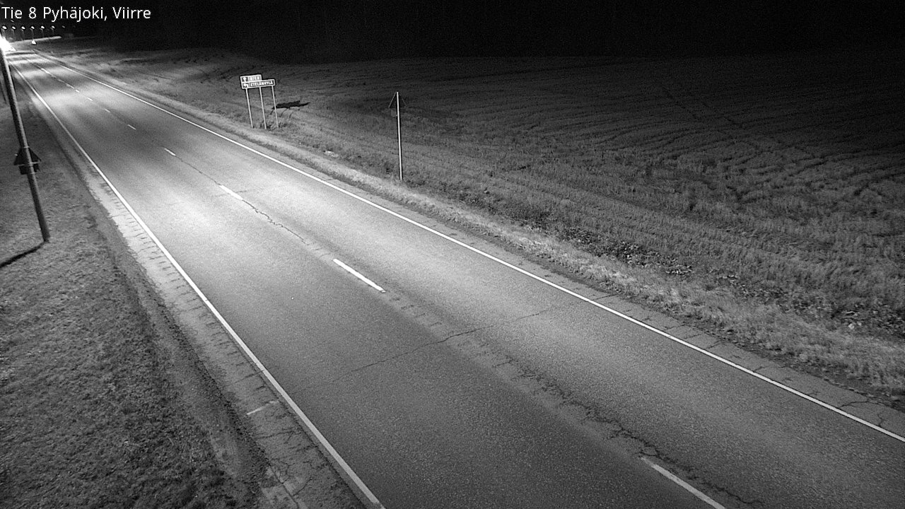 Kelikamerat Kuva Tie 8 Pyhäjoki, Viirre, Pyhäjoki, Pohjois-Pohjanmaa