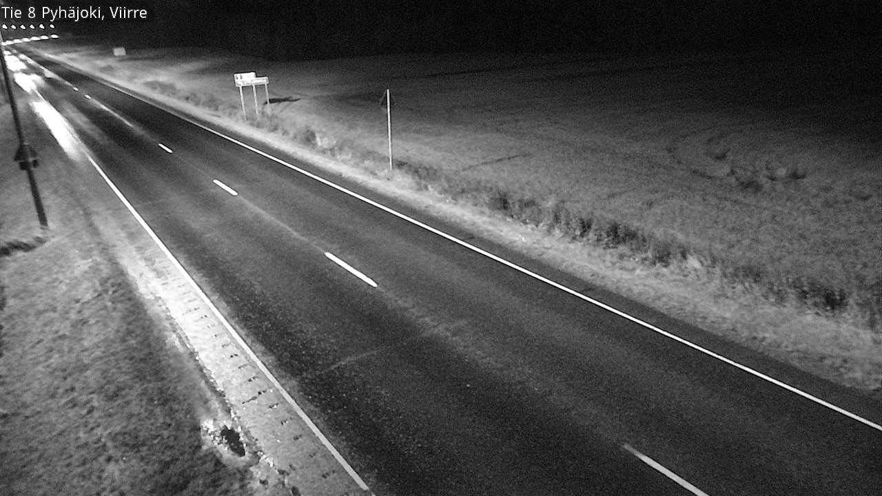 Kelikamerat Kuva Tie 8 Pyhäjoki, Viirre, Pyhäjoki, Pohjois-Pohjanmaa