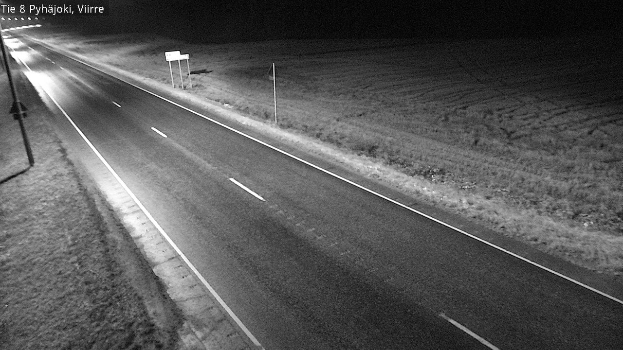 Kelikamerat Kuva Tie 8 Pyhäjoki, Viirre, Pyhäjoki, Pohjois-Pohjanmaa