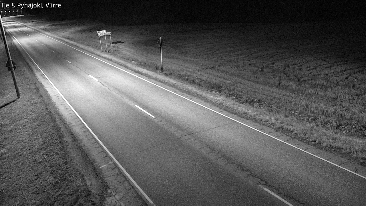 Kelikamerat Kuva Tie 8 Pyhäjoki, Viirre, Pyhäjoki, Pohjois-Pohjanmaa