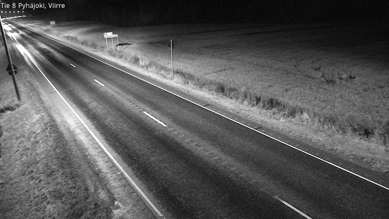 Kelikamerat Kuva Tie 8 Pyhäjoki, Viirre, Pyhäjoki, Pohjois-Pohjanmaa
