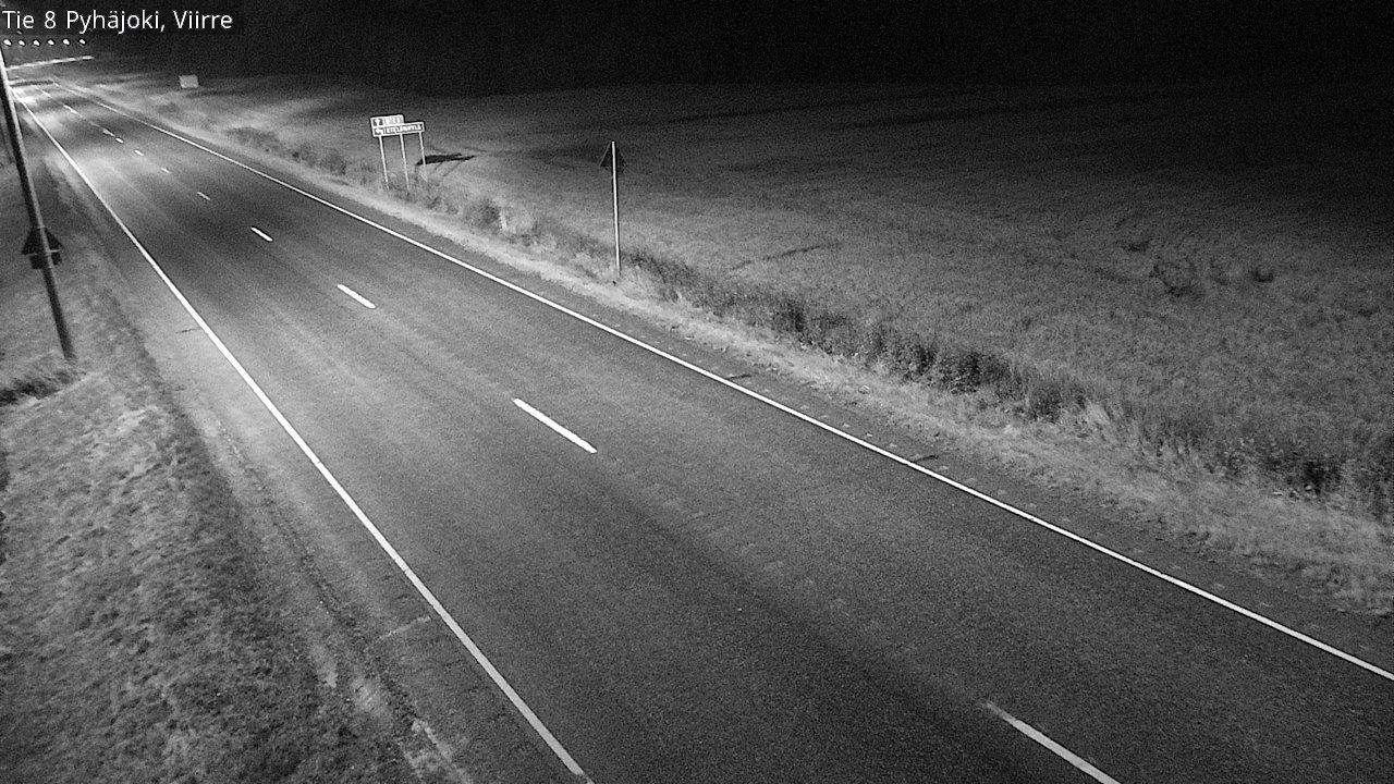 Kelikamerat Kuva Tie 8 Pyhäjoki, Viirre, Pyhäjoki, Pohjois-Pohjanmaa