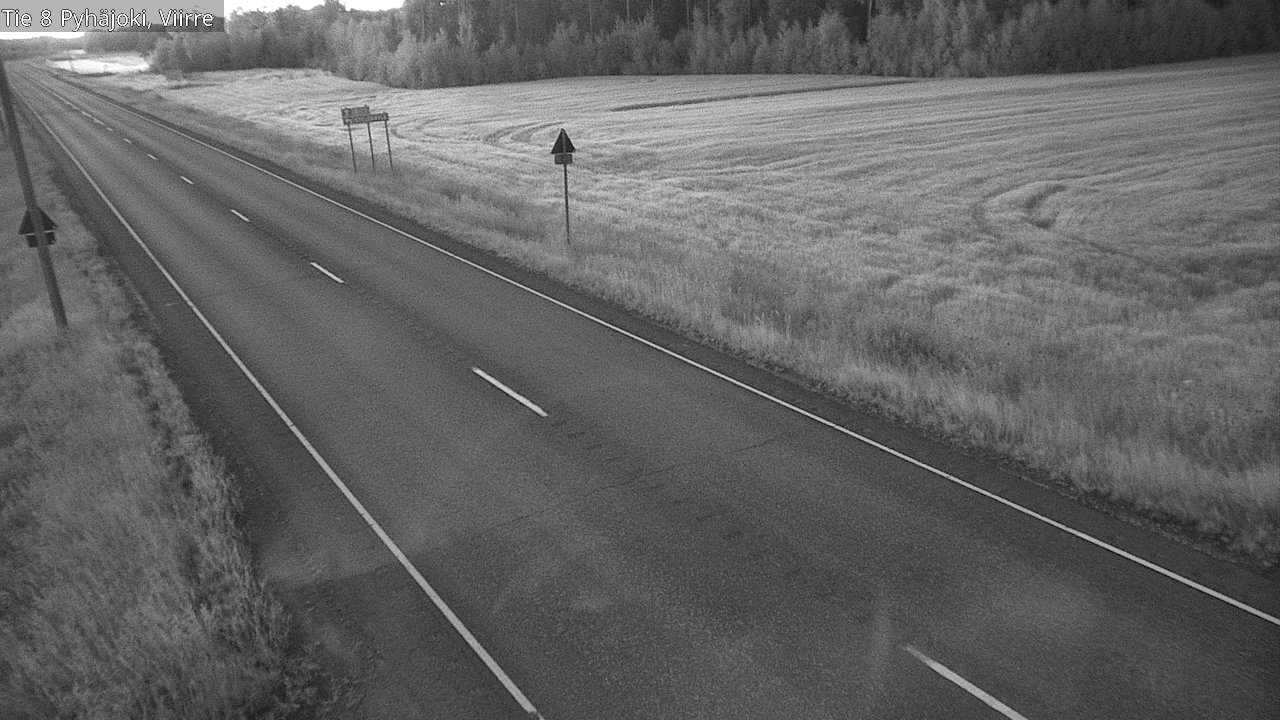 Kelikamerat Kuva Tie 8 Pyhäjoki, Viirre, Pyhäjoki, Pohjois-Pohjanmaa