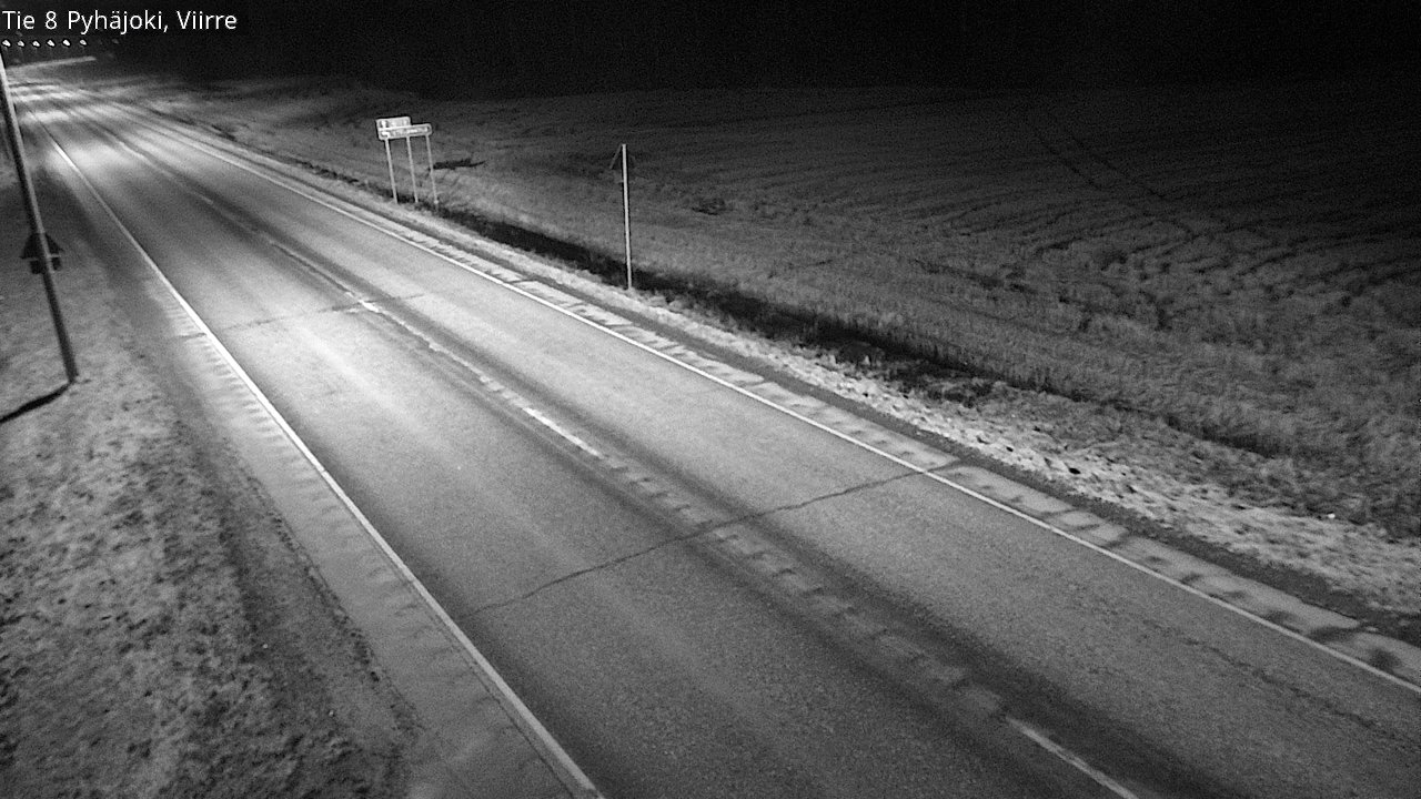 Kelikamerat Kuva Tie 8 Pyhäjoki, Viirre, Pyhäjoki, Pohjois-Pohjanmaa