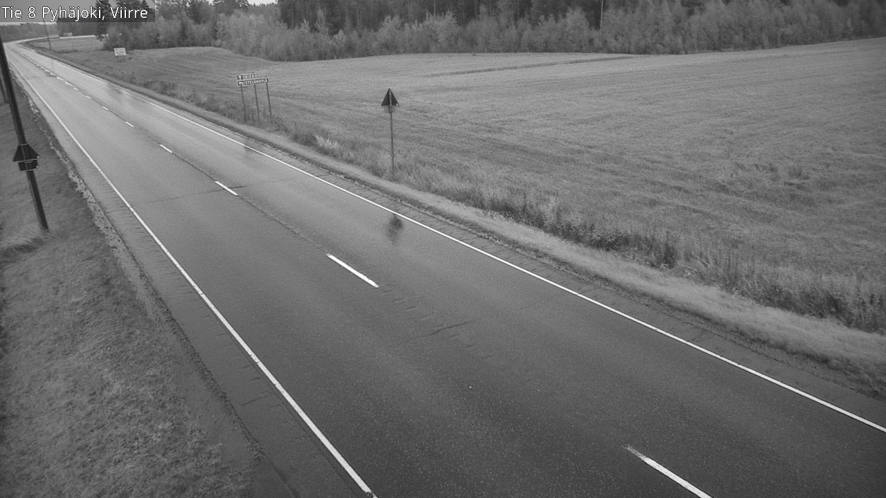 Kelikamerat Kuva Tie 8 Pyhäjoki, Viirre, Pyhäjoki, Pohjois-Pohjanmaa