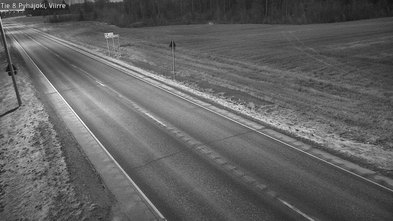 Kelikamerat Kuva Tie 8 Pyhäjoki, Viirre, Pyhäjoki, Pohjois-Pohjanmaa