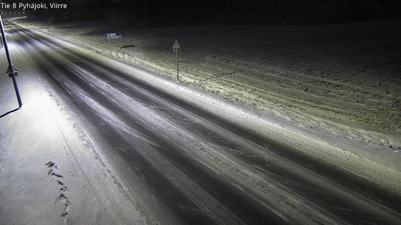 Kelikamerat Kuva Tie 8 Pyhäjoki, Viirre, Pyhäjoki, Pohjois-Pohjanmaa