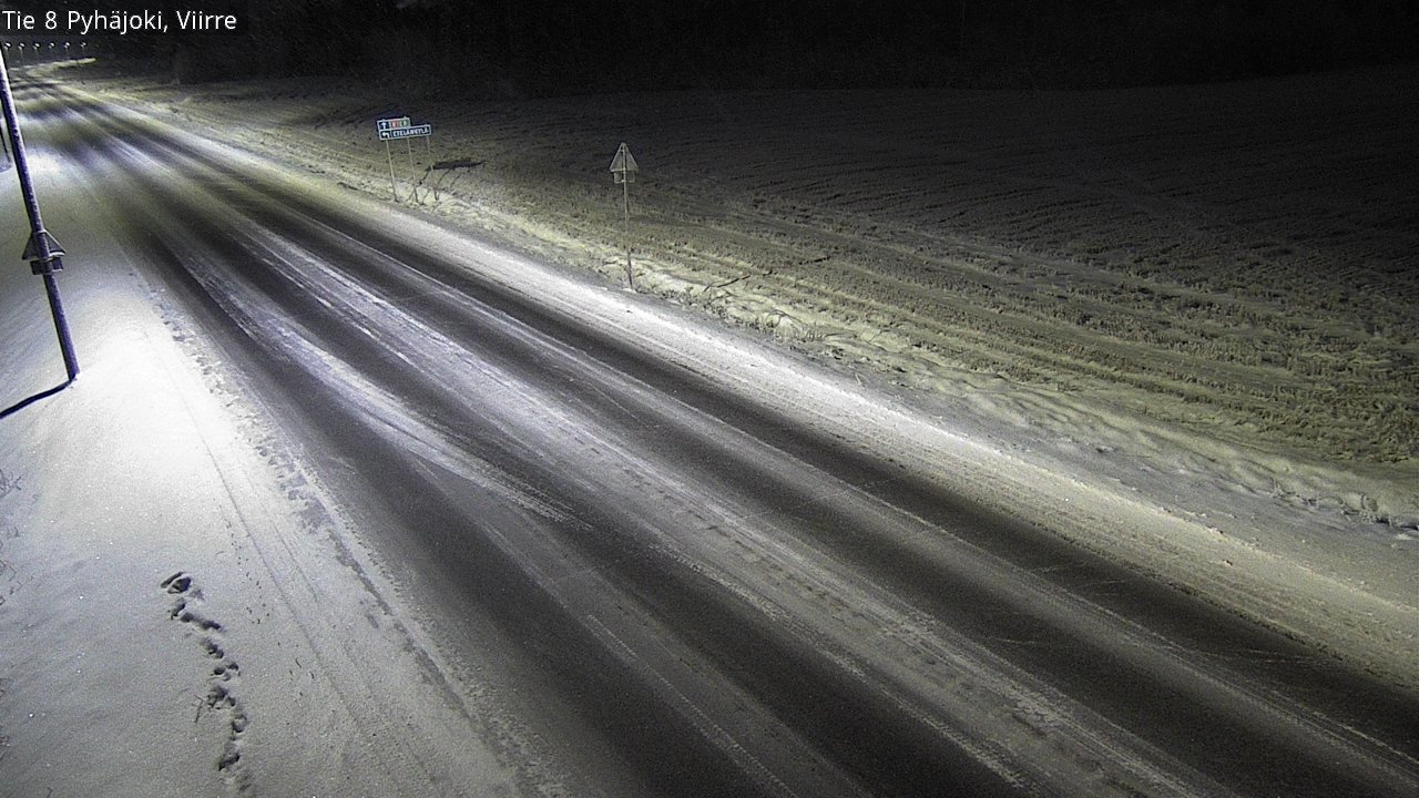 Kelikamerat Kuva Tie 8 Pyhäjoki, Viirre, Pyhäjoki, Pohjois-Pohjanmaa