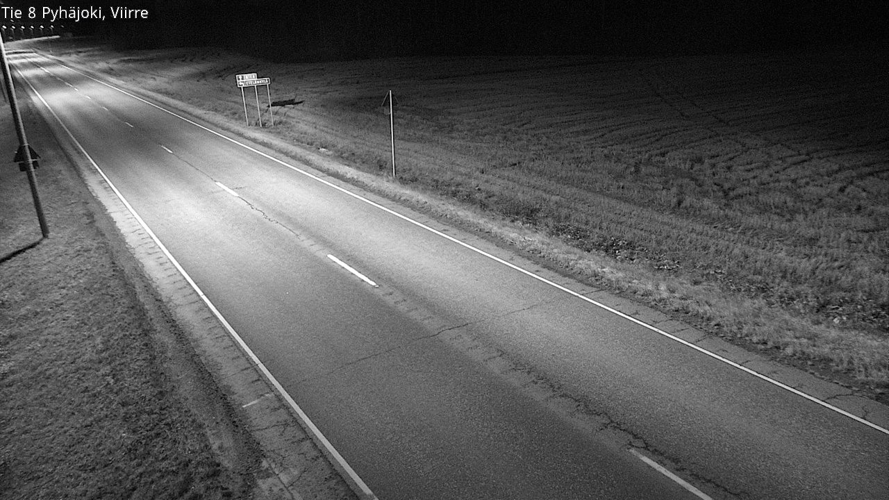 Kelikamerat Kuva Tie 8 Pyhäjoki, Viirre, Pyhäjoki, Pohjois-Pohjanmaa