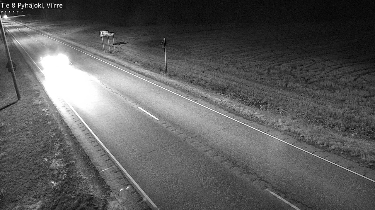 Kelikamerat Kuva Tie 8 Pyhäjoki, Viirre, Pyhäjoki, Pohjois-Pohjanmaa