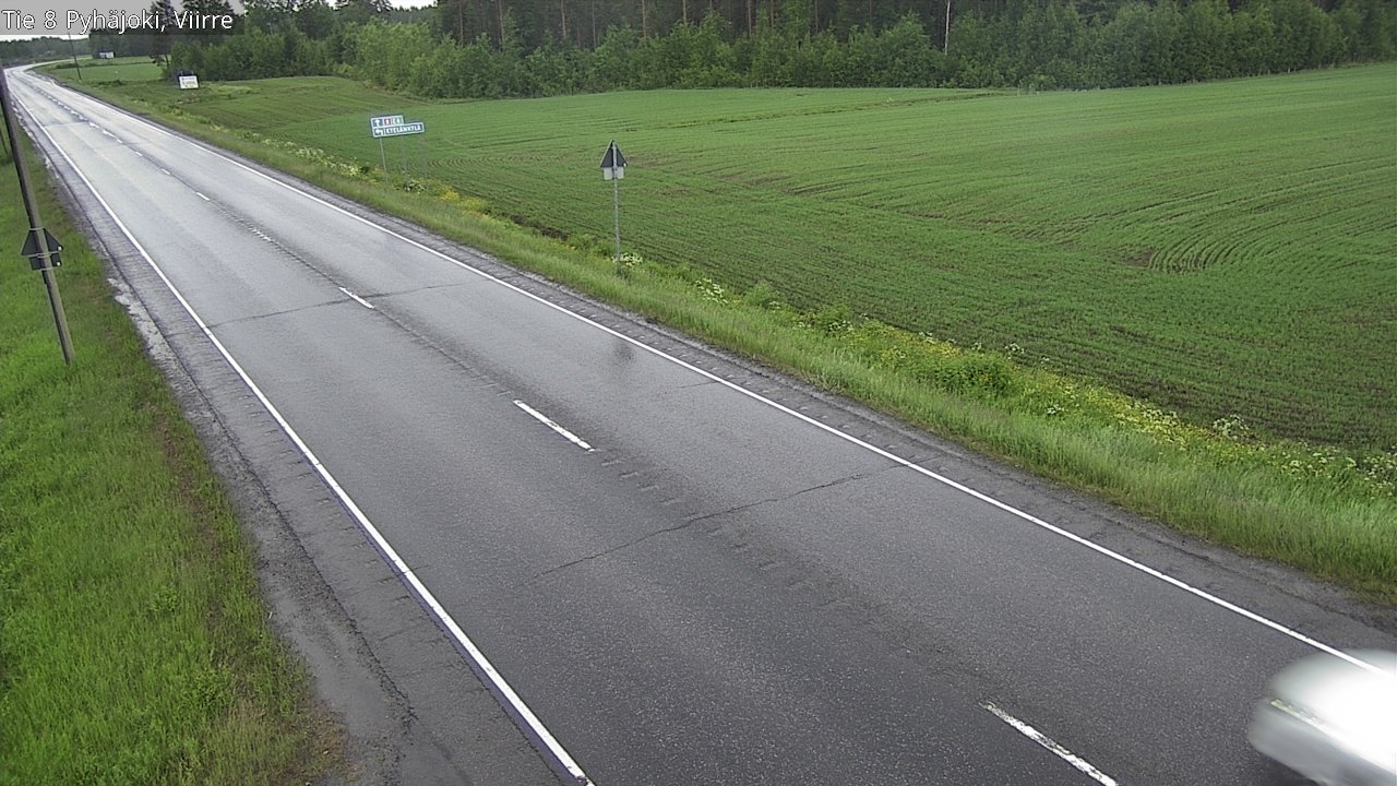 Kelikamerat Kuva Tie 8 Pyhäjoki, Viirre, Pyhäjoki, Pohjois-Pohjanmaa