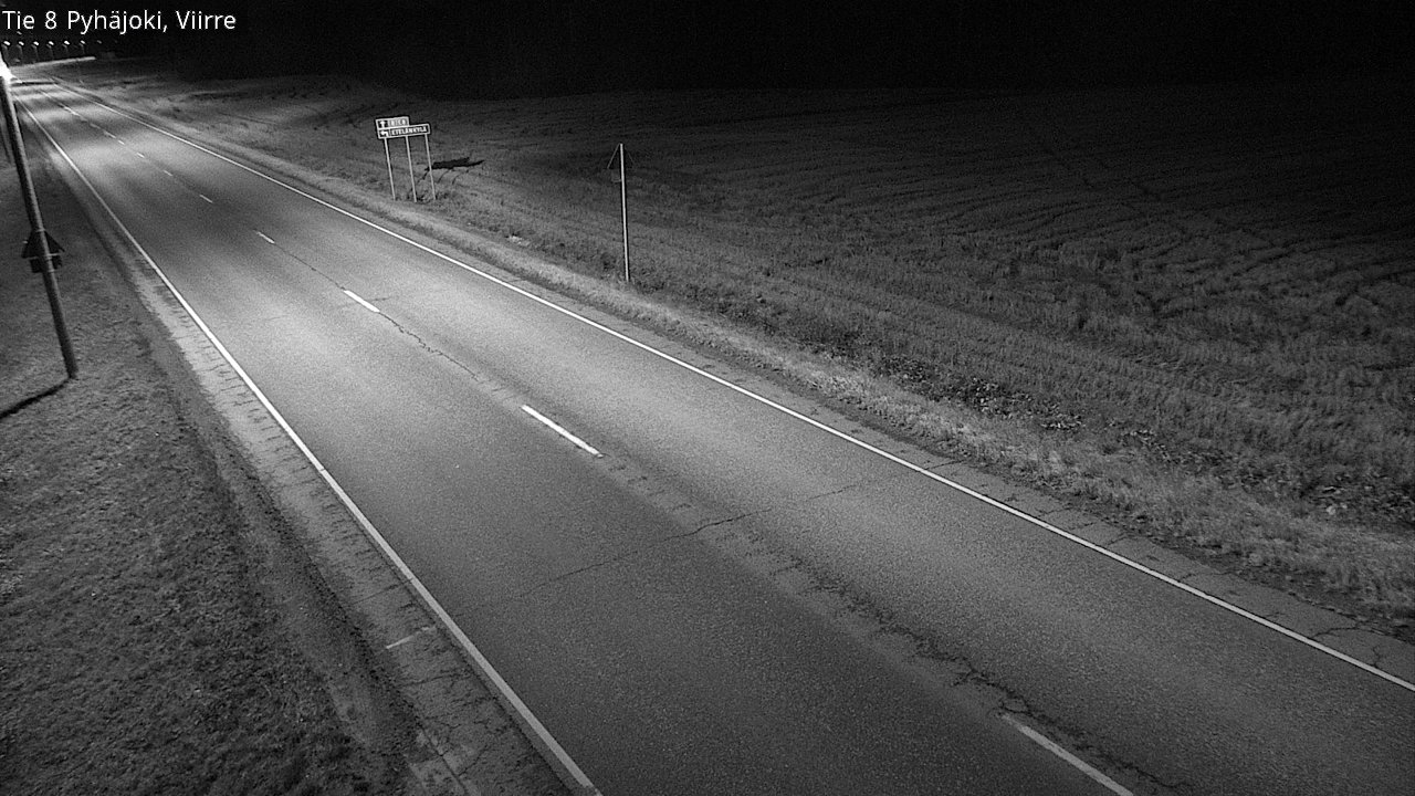 Kelikamerat Kuva Tie 8 Pyhäjoki, Viirre, Pyhäjoki, Pohjois-Pohjanmaa