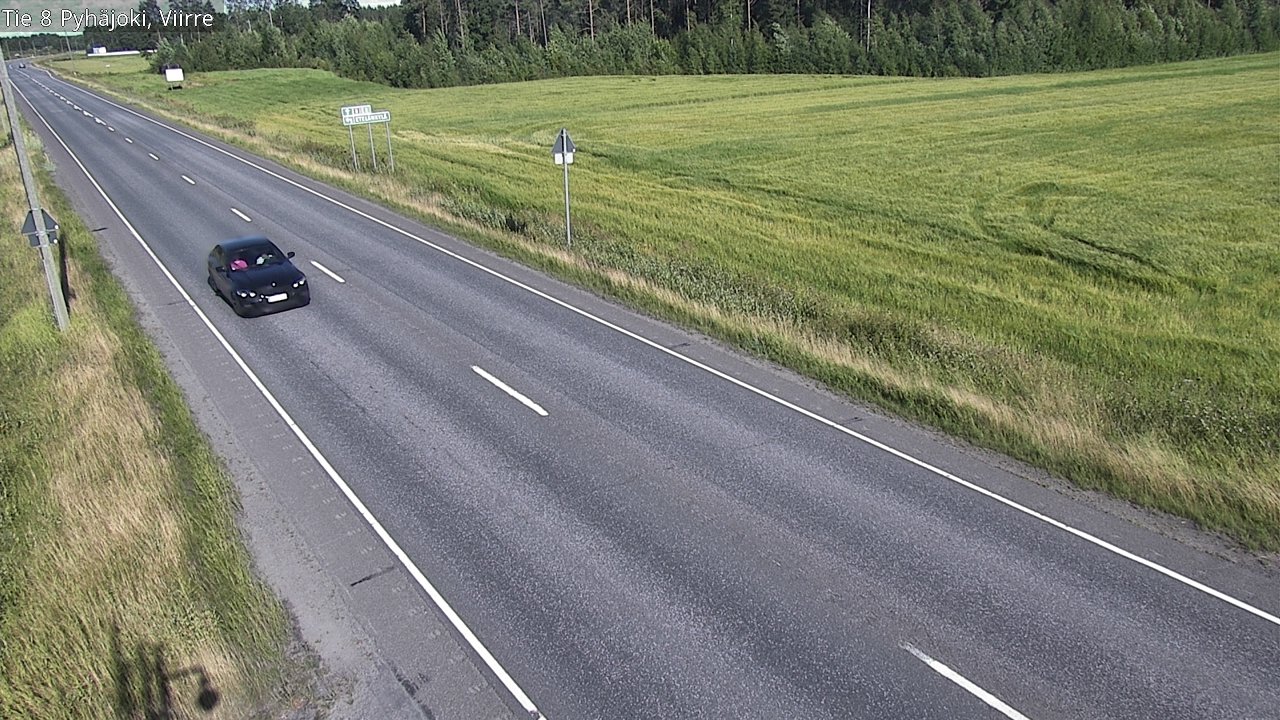 Kelikamerat Kuva Tie 8 Pyhäjoki, Viirre, Pyhäjoki, Pohjois-Pohjanmaa