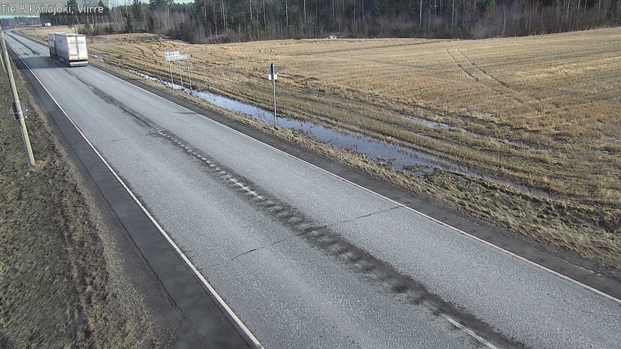 Kelikamerat Kuva Tie 8 Pyhäjoki, Viirre, Pyhäjoki, Pohjois-Pohjanmaa
