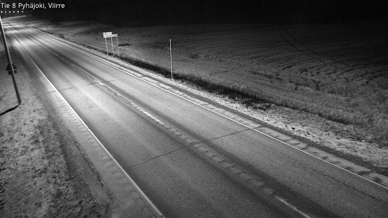 Kelikamerat Kuva Tie 8 Pyhäjoki, Viirre, Pyhäjoki, Pohjois-Pohjanmaa