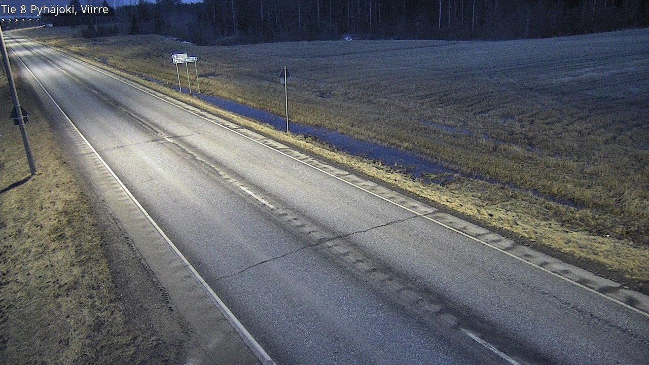 Kelikamerat Kuva Tie 8 Pyhäjoki, Viirre, Pyhäjoki, Pohjois-Pohjanmaa