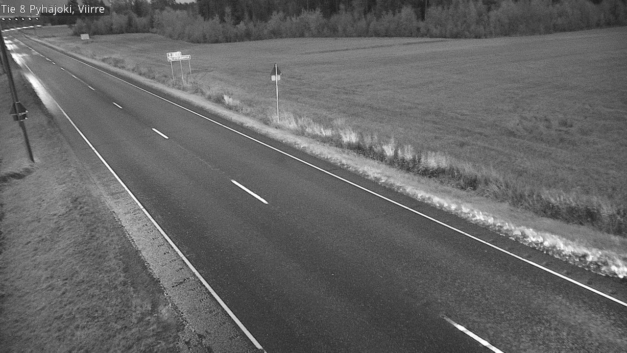 Kelikamerat Kuva Tie 8 Pyhäjoki, Viirre, Pyhäjoki, Pohjois-Pohjanmaa