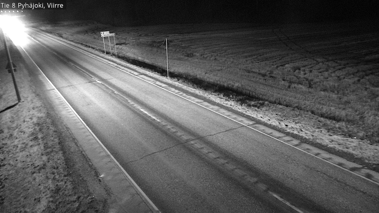 Kelikamerat Kuva Tie 8 Pyhäjoki, Viirre, Pyhäjoki, Pohjois-Pohjanmaa