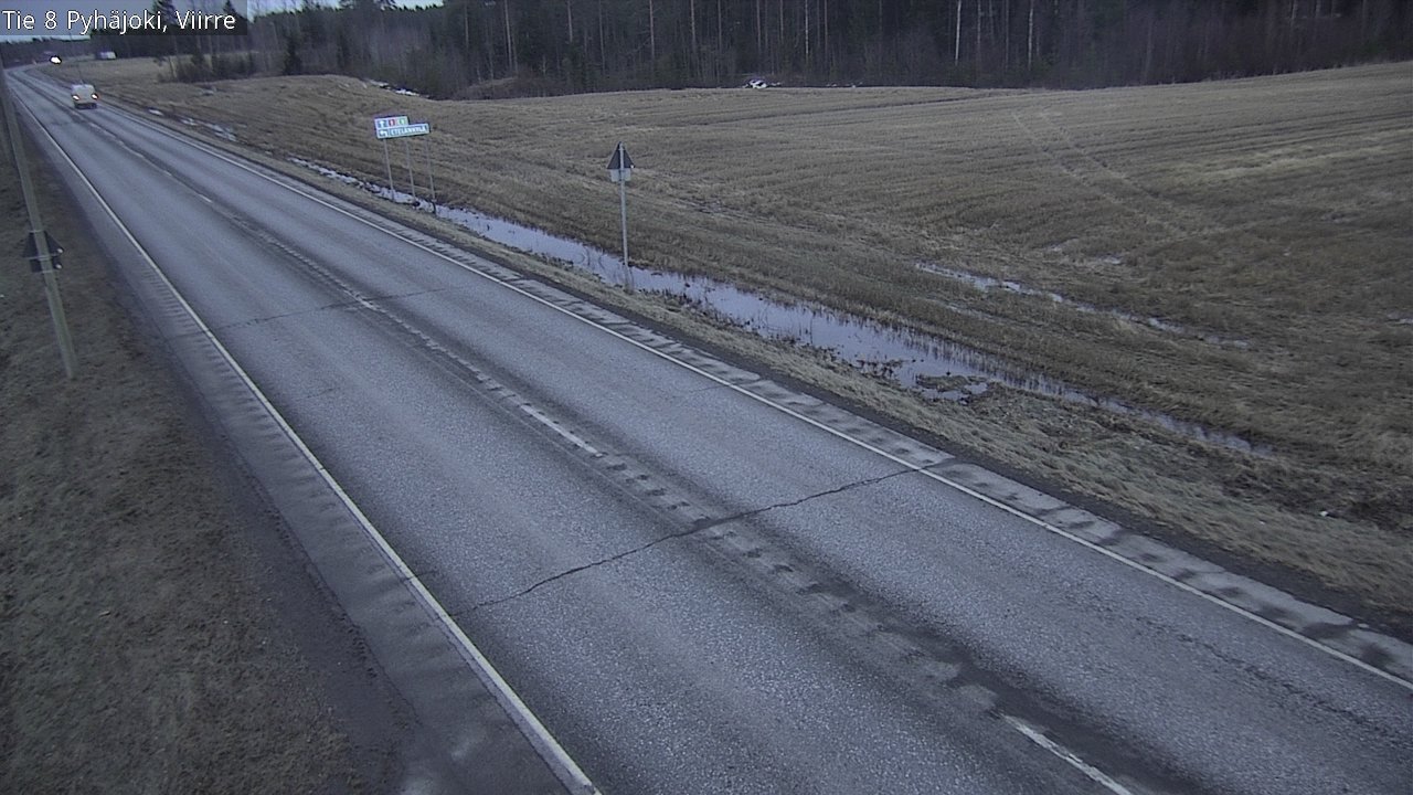 Kelikamerat Kuva Tie 8 Pyhäjoki, Viirre, Pyhäjoki, Pohjois-Pohjanmaa