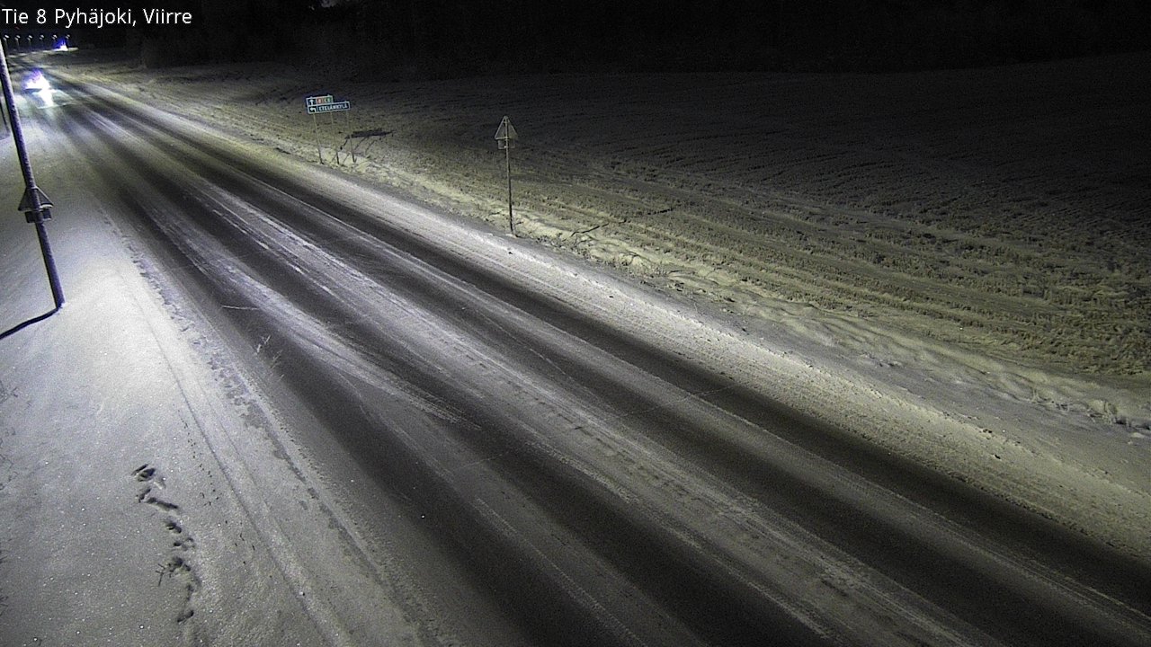 Kelikamerat Kuva Tie 8 Pyhäjoki, Viirre, Pyhäjoki, Pohjois-Pohjanmaa