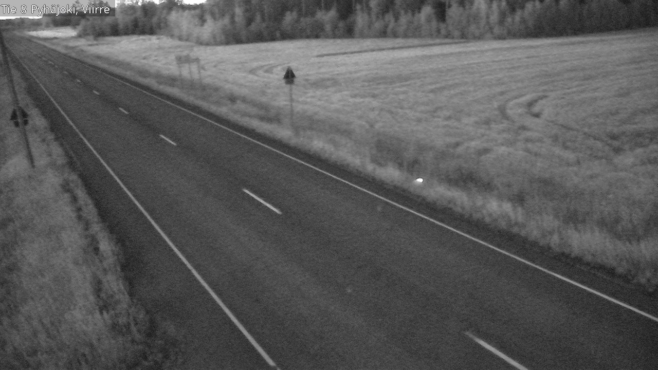 Kelikamerat Kuva Tie 8 Pyhäjoki, Viirre, Pyhäjoki, Pohjois-Pohjanmaa