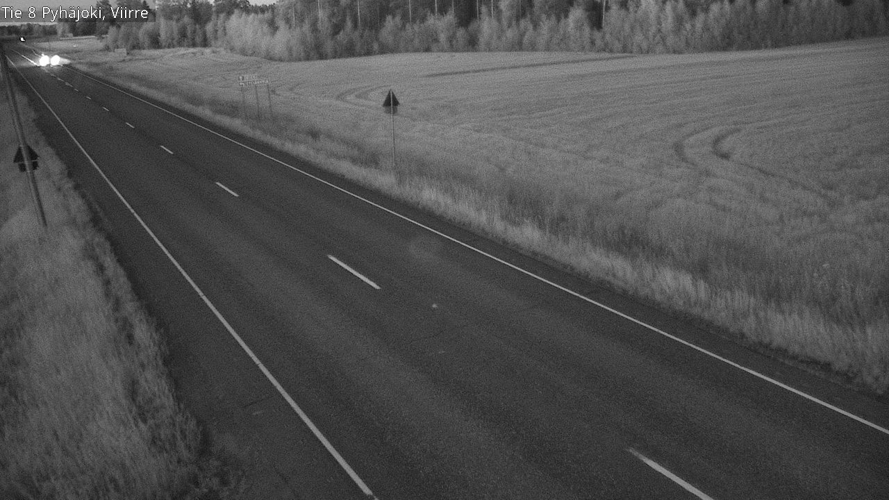 Kelikamerat Kuva Tie 8 Pyhäjoki, Viirre, Pyhäjoki, Pohjois-Pohjanmaa