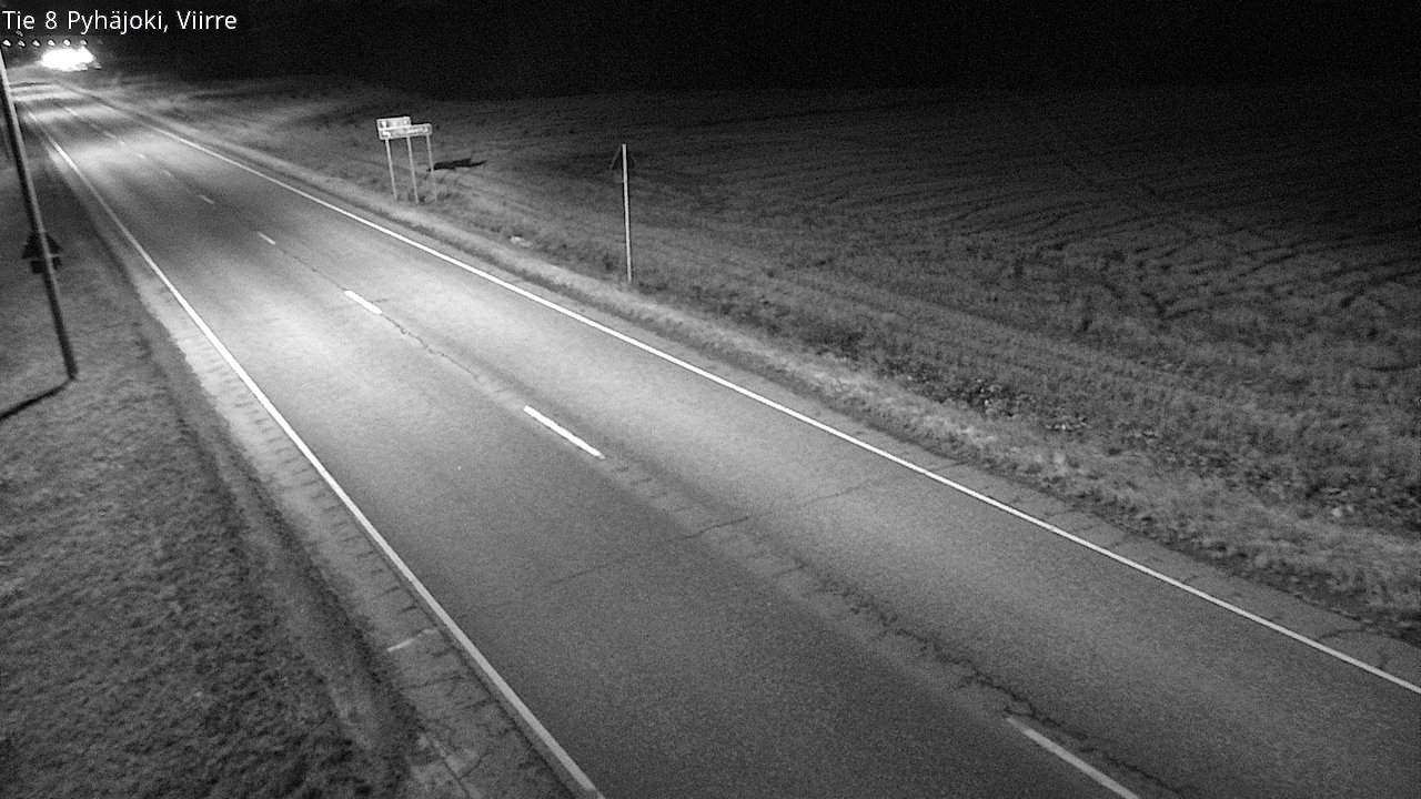 Kelikamerat Kuva Tie 8 Pyhäjoki, Viirre, Pyhäjoki, Pohjois-Pohjanmaa