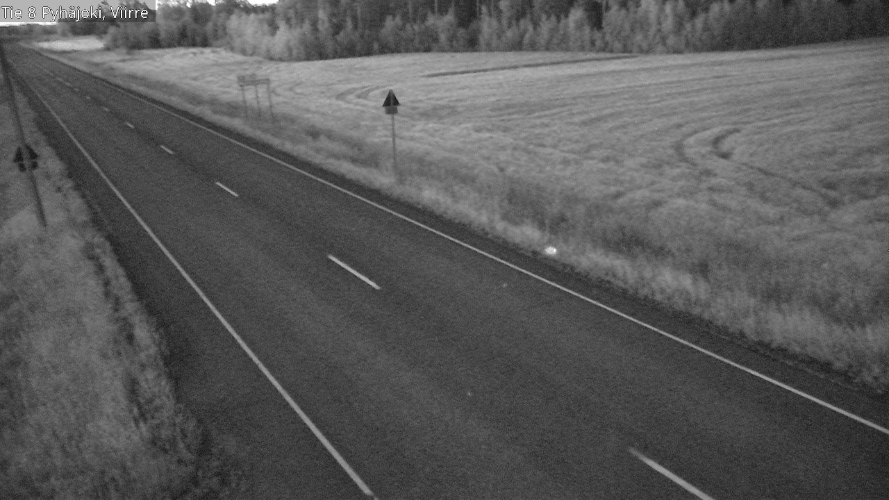 Kelikamerat Kuva Tie 8 Pyhäjoki, Viirre, Pyhäjoki, Pohjois-Pohjanmaa